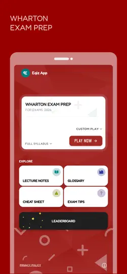 Wharton Finance Prep: 5-in-1 iPhone Screenshot 1