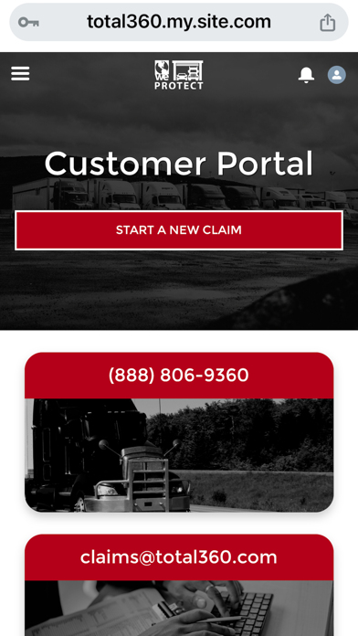 WeProtect™ Warranty Programs Screenshot
