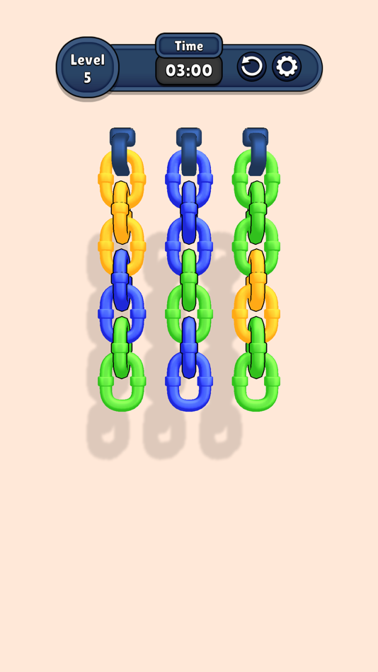 #1. Chain Link Master (iOS) 由: Umut Aktepe