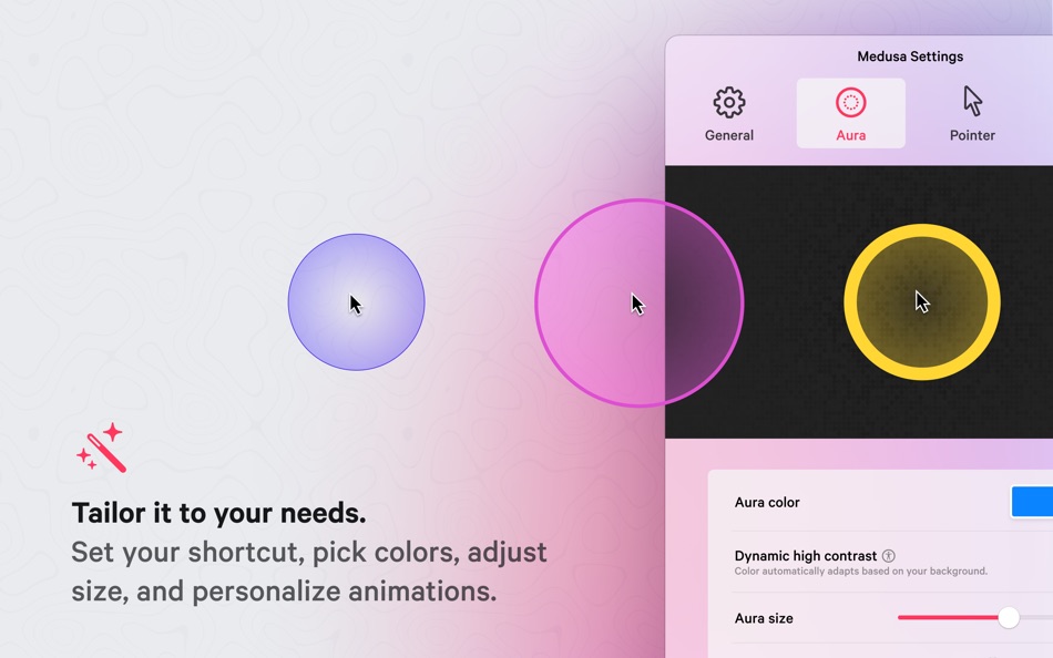 #3. Medusa Cursor (macOS) Podle: imaginary institute