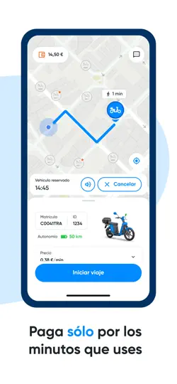 Captura de pantalla de Cooltra: Alquiler De Motos en iPhone 3