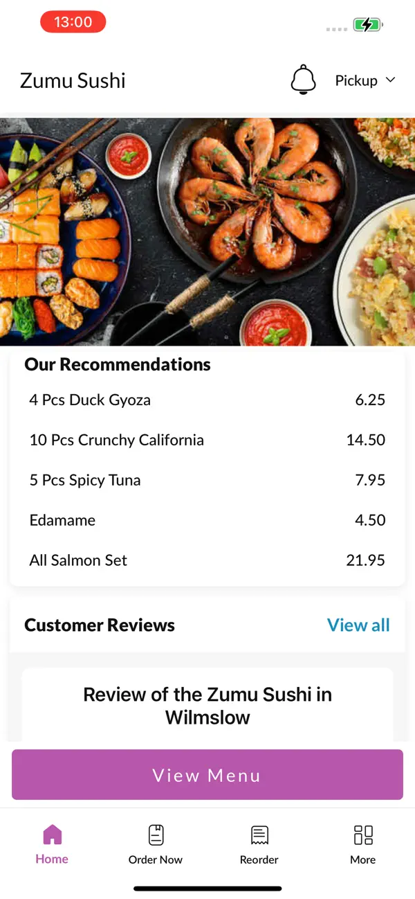 Screenshot #2 pour Zumu Sushi.