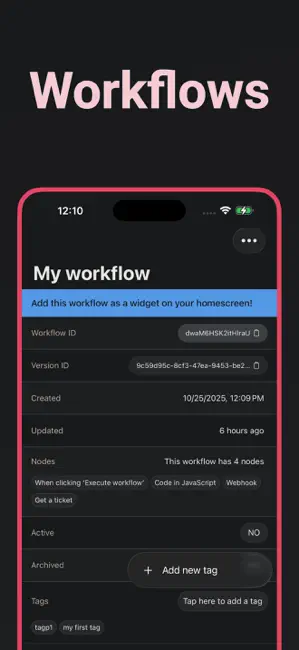 N8N Automations — Nathan iPhone screenshot 2