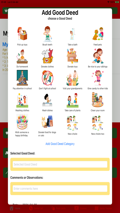 A letter to Santa Claus Screenshot