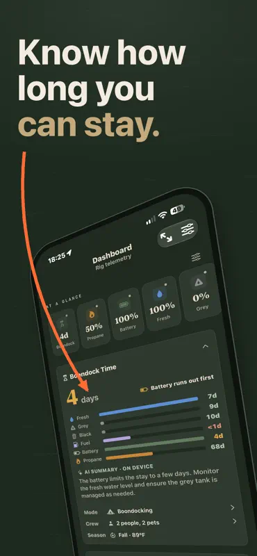 RigSense: RV Boondocking screenshot 1 of 10