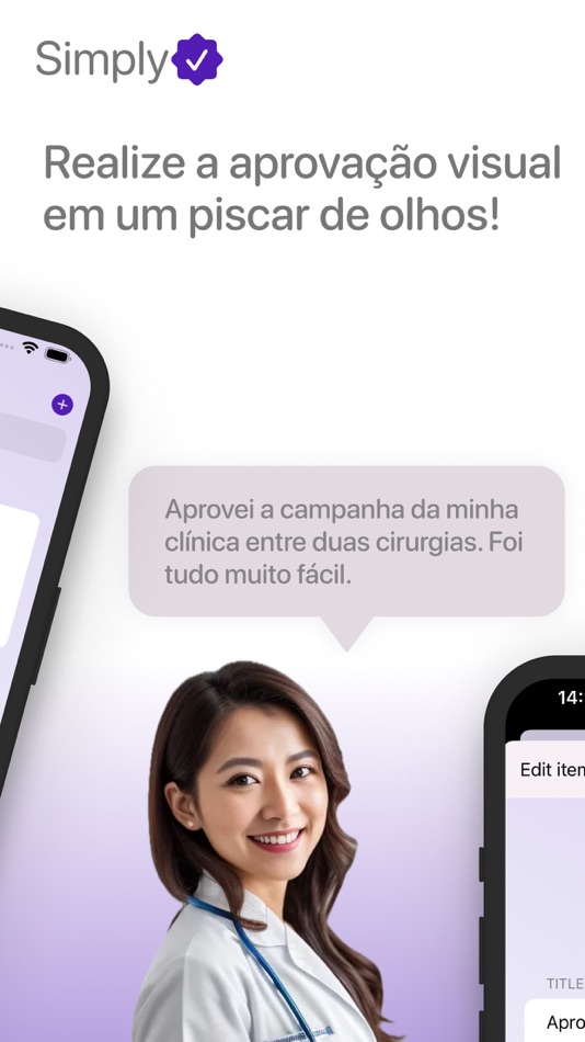 #2. Simply Ok - Fast approvals (iOS) Ved: Luciano Rochadel