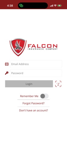 Falcon Insurance Company iPhone screenshot
