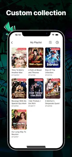 Capture d'écran de MoboDrama - AI Comic Dramas sur iPhone 1