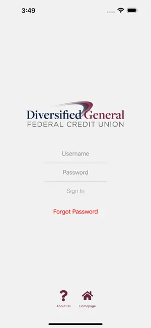Diversified General FCU screenshot 1