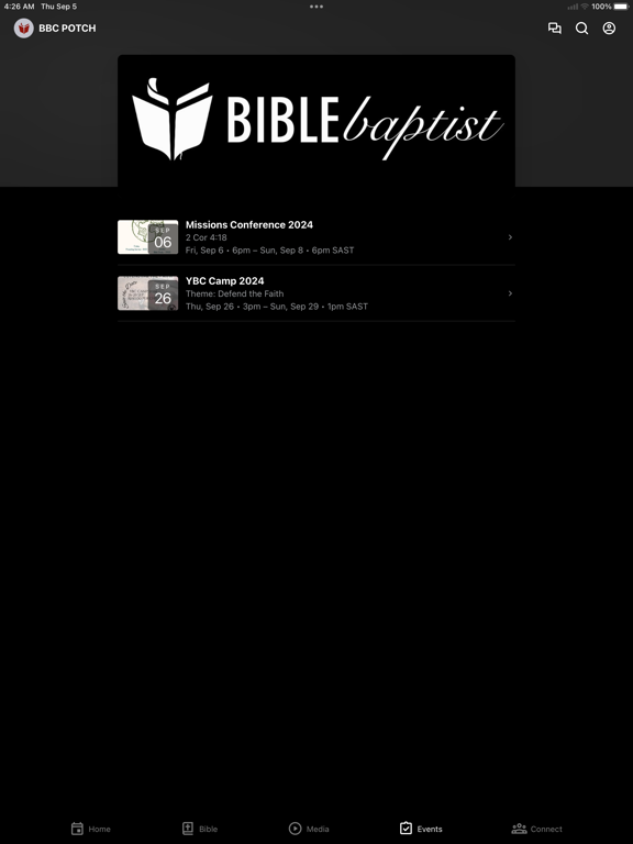 Screenshot #6 pour Bible Baptist Potch