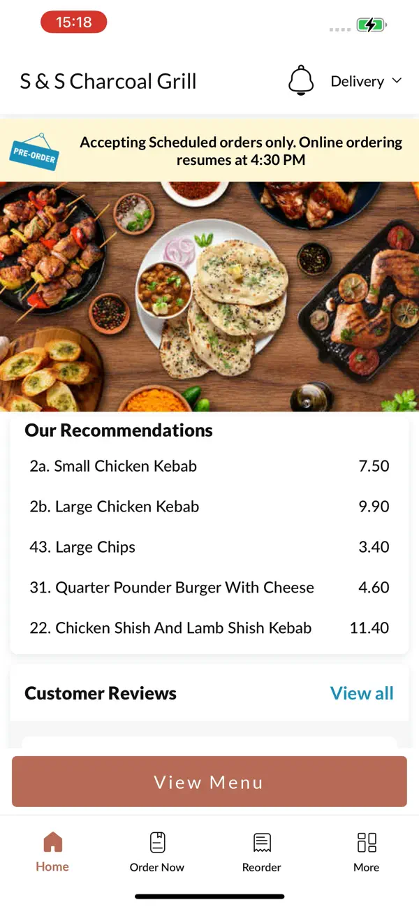 Screenshot #2 pour S & S Charcoal Grill