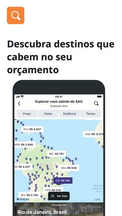 Mundi: Voos, Hotéis e Carros Screenshot