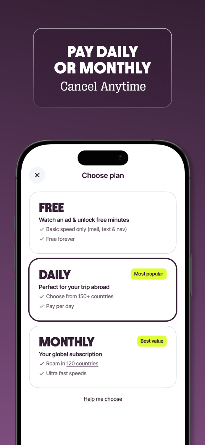 Firsty トラベル eSIM - 無料の世界中のデータ