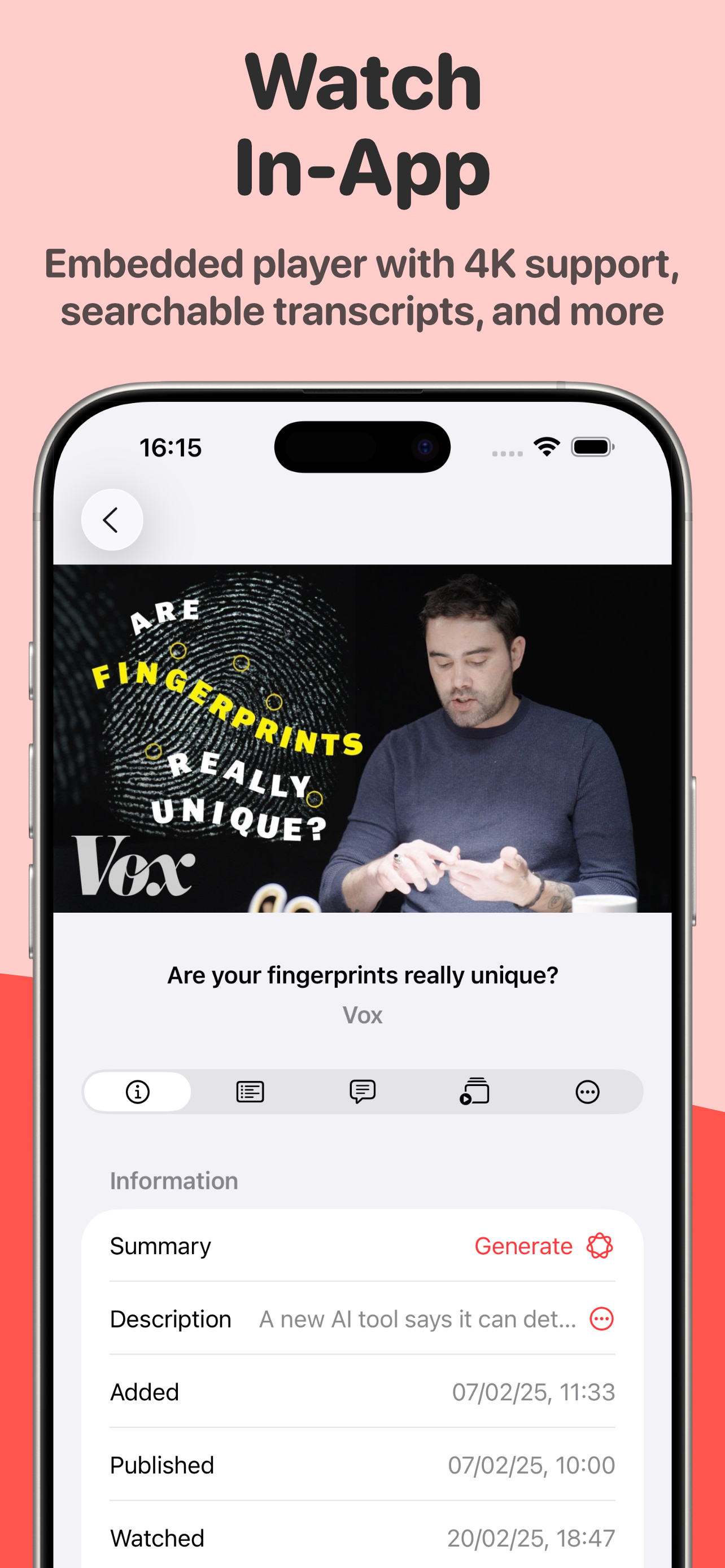 Play: Save Videos Watch Later