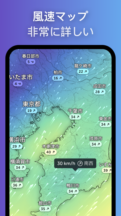 Zoom Earth-天気予報、降水マップのスクリーンショット - 4