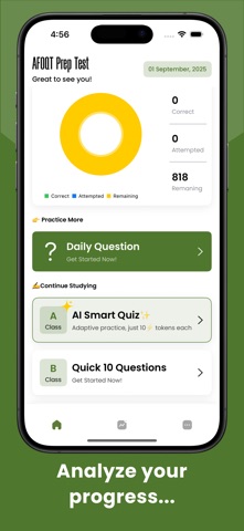 AFOQT Prep: AI Practice Test Screenshot 2 of 6