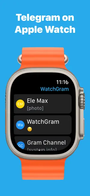 WatchGram for Telegram screenshot 1