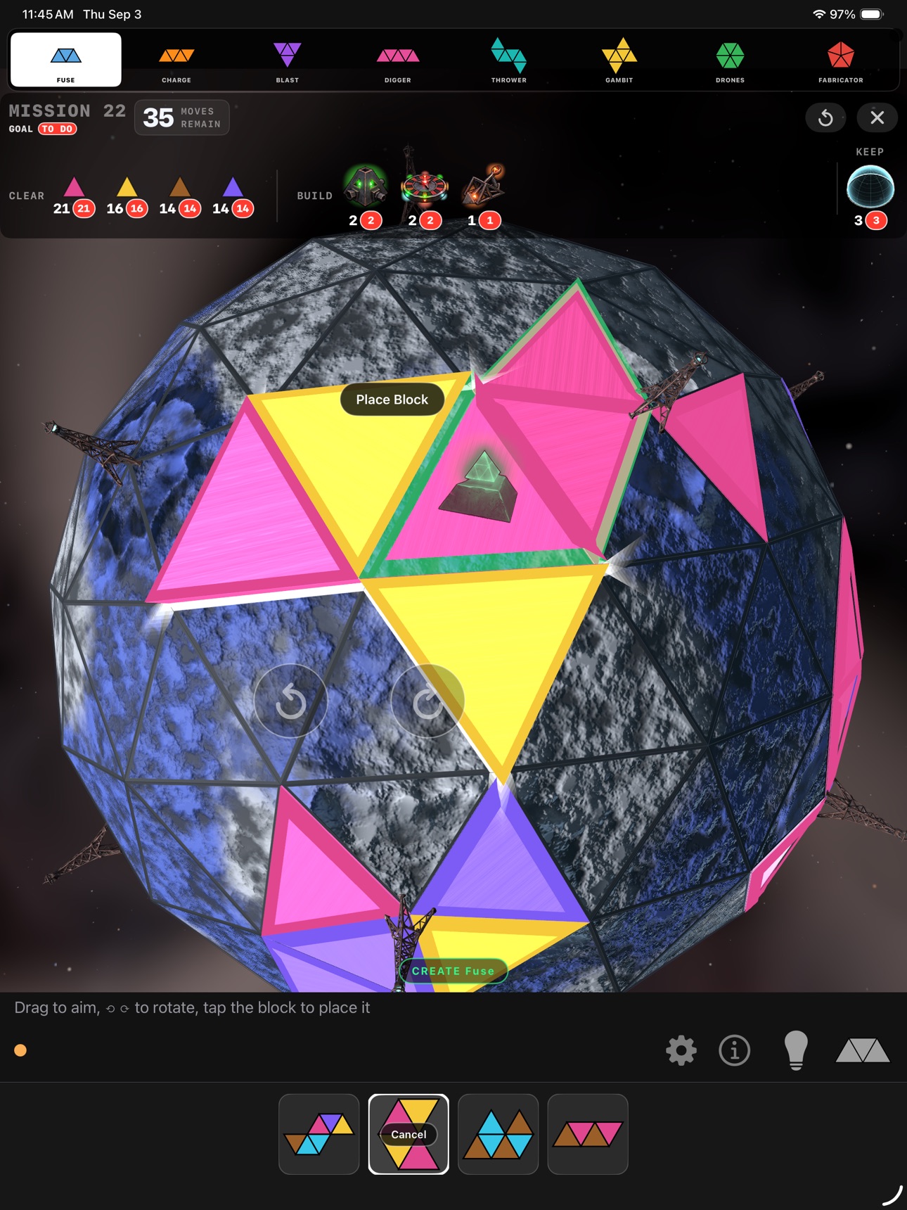 Screenshot 11 of GeoTess: Asteroid Puzzle