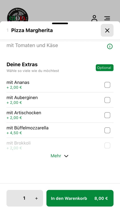 Pizzeria Ristorante Gioia screenshot-3