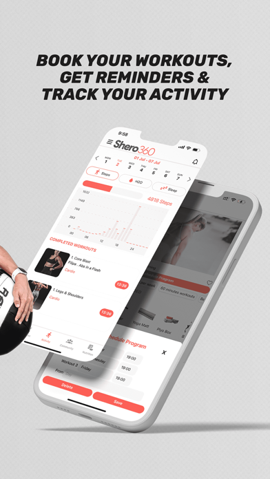 SHERO360 - Women Fitness App Screenshot