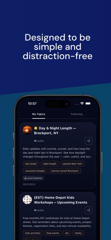 Beeprly - Topic Alerts Screenshot 6 of 10
