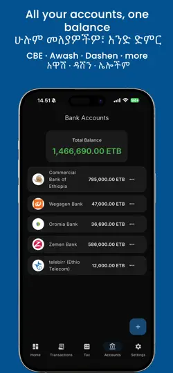 Hisab Ethiopia - Tax, VAT iPhone Screenshot 3