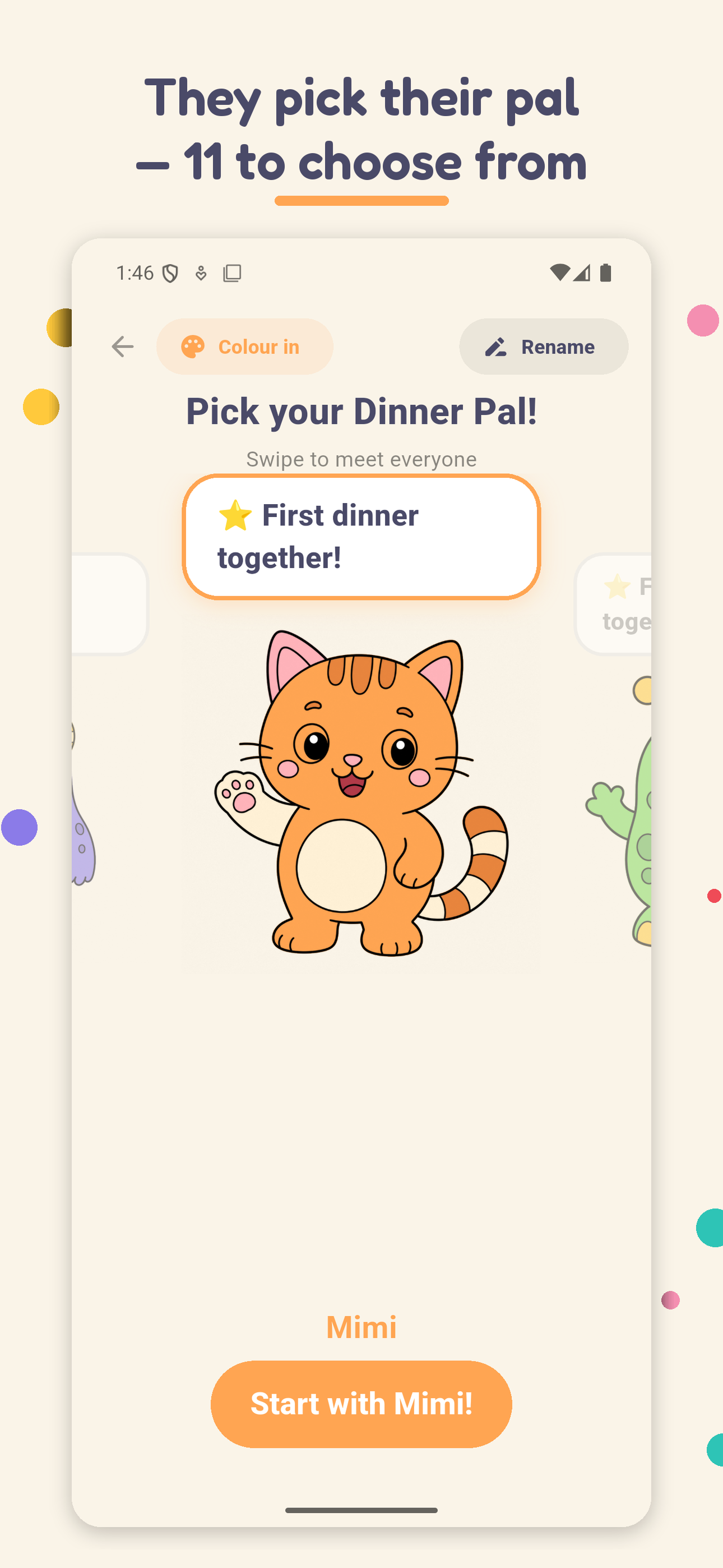 Dinner Pals: Kids Visual Timer screenshot 7
