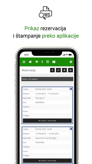 GORG  Aplikacija za izdavaoce Screenshot
