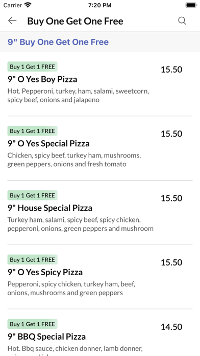 O Yes Pizza Time Screenshot