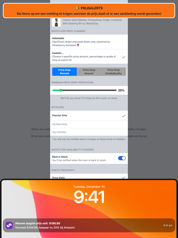 ShopSavvy - Shopping Assistant iPad app afbeelding 3