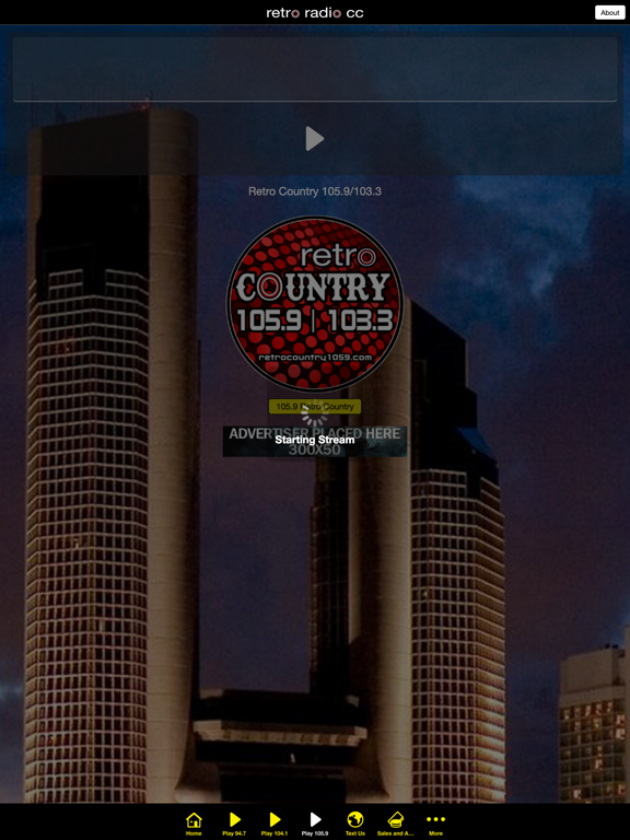 Retro Radio CC iPad screenshot 4 - Music app