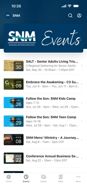 SonShine Network Ministries screenshot 2