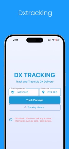 Dxtracking - Delivery Tracker screenshot