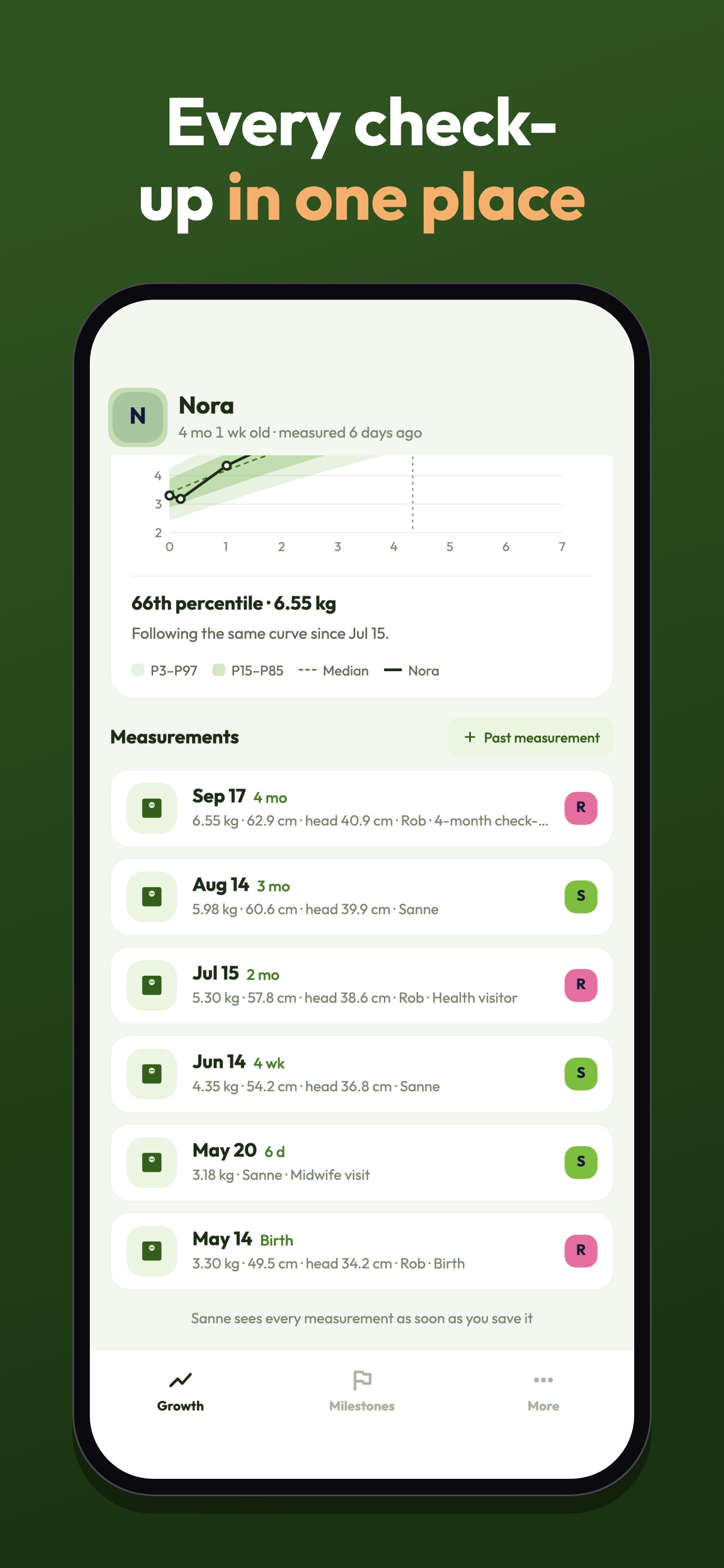 Screenshot 6 of Easy Growth Tracker