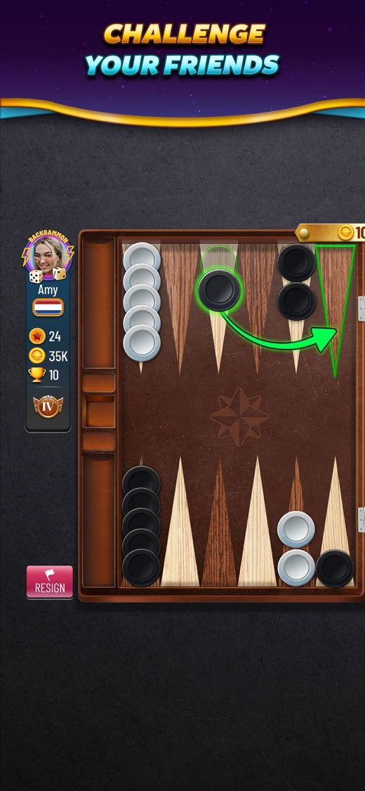 Backgammon Plus - Board Games screenshot 3