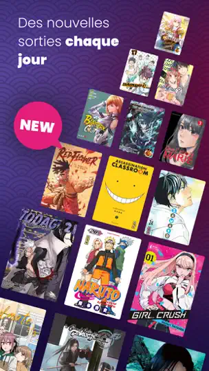 Capture d'écran de Mangas.io - 100% Manga, 0% Pub sur iPhone 2