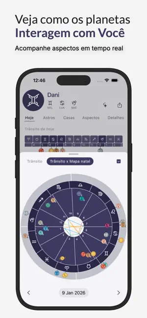 Horos - Mapa Astral iPhone screenshot 5