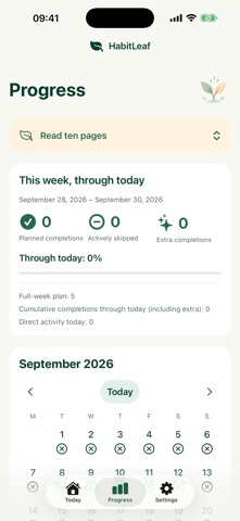 HabitLeaf: Gentle Daily Steps screenshot 2