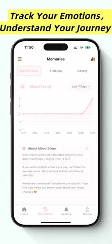 Cat Mood – AI Diary & Tracker Screenshot 3 of 9