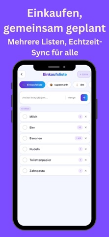 FamilyHubs - Familienplaner iPhone screenshot