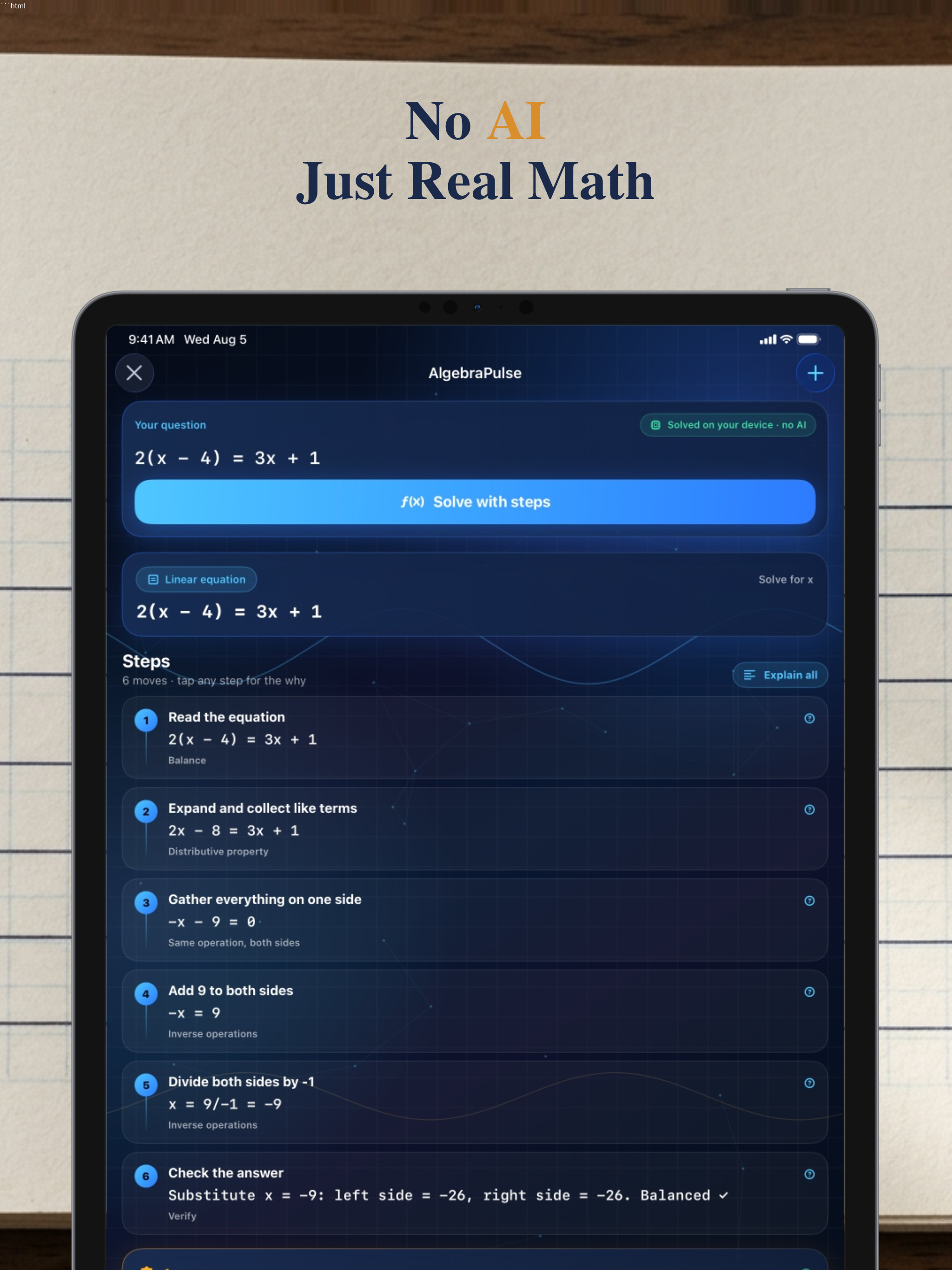 AlgebraPulse screenshot 7