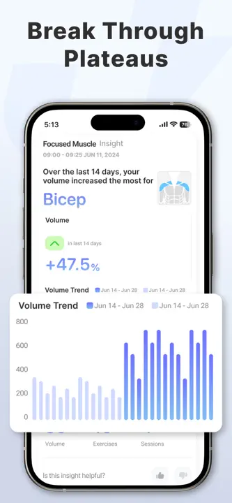 JEFIT Workout Plan Gym Tracker : capture d’écran 8 sur 8