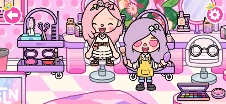 Princess Town Makeup Spa Games screenshot 3