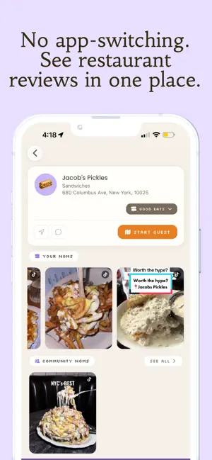 Nomrade: Your Cozy Food Diary screenshot 3