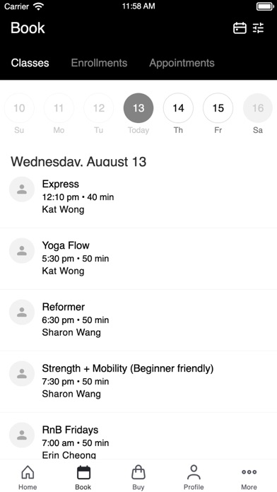 Flux Pilates Screenshot 2 of 3