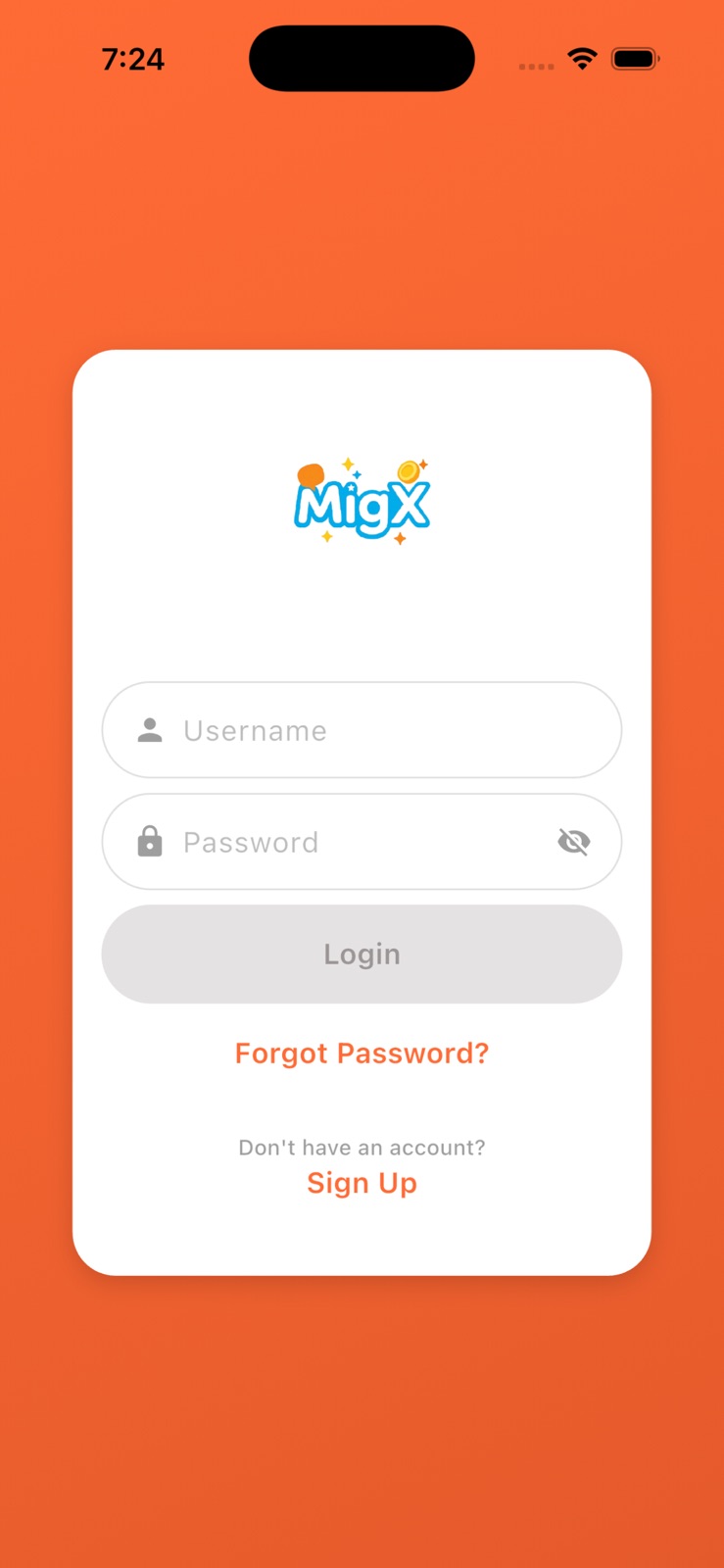 MigX iphone screenshot 1