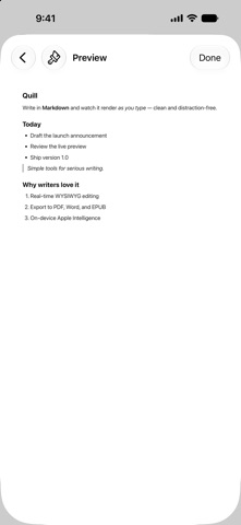Quill Markdown Editor screenshot