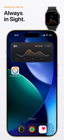 Circadian Energy iPhone screenshot