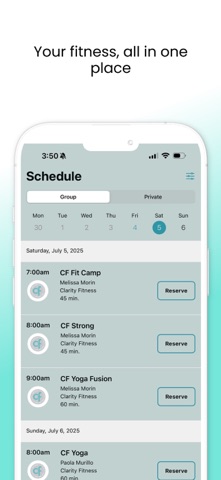 Clarity Fitness NJ screenshot
