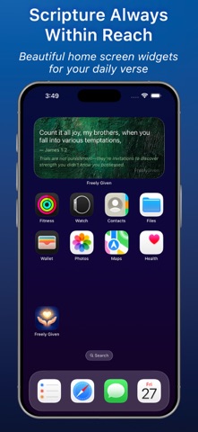 Freely Given: Bible App Screenshot 3 of 6